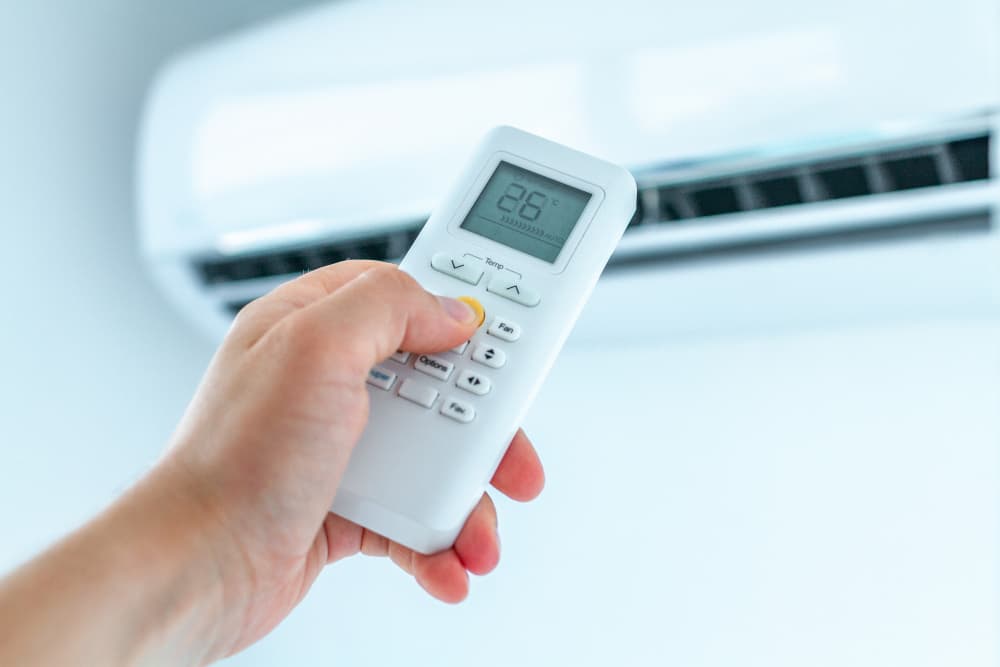 Réglage de la température du climatiseur