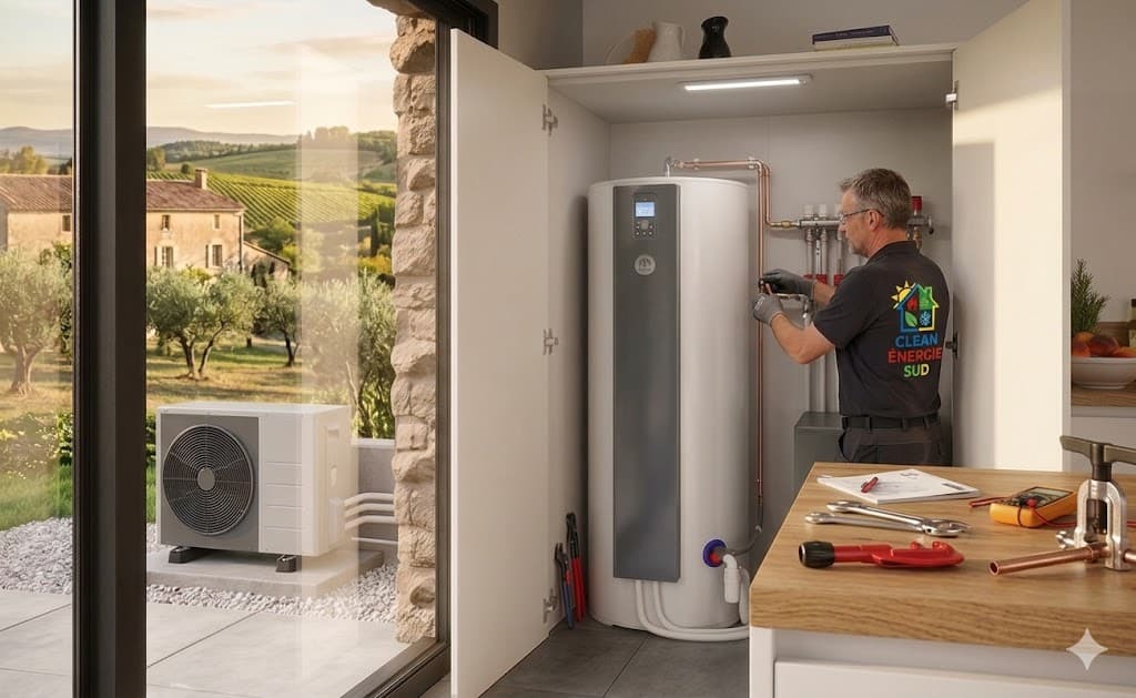 Installation ballon thermodynamique